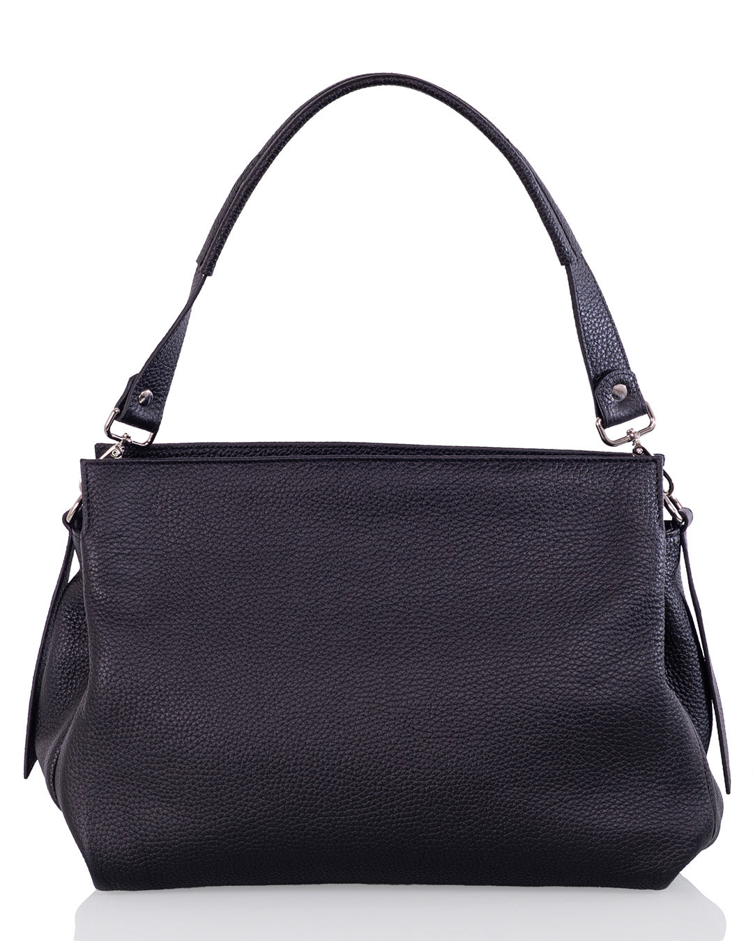 Ingrid Exclusive leather handbag, black