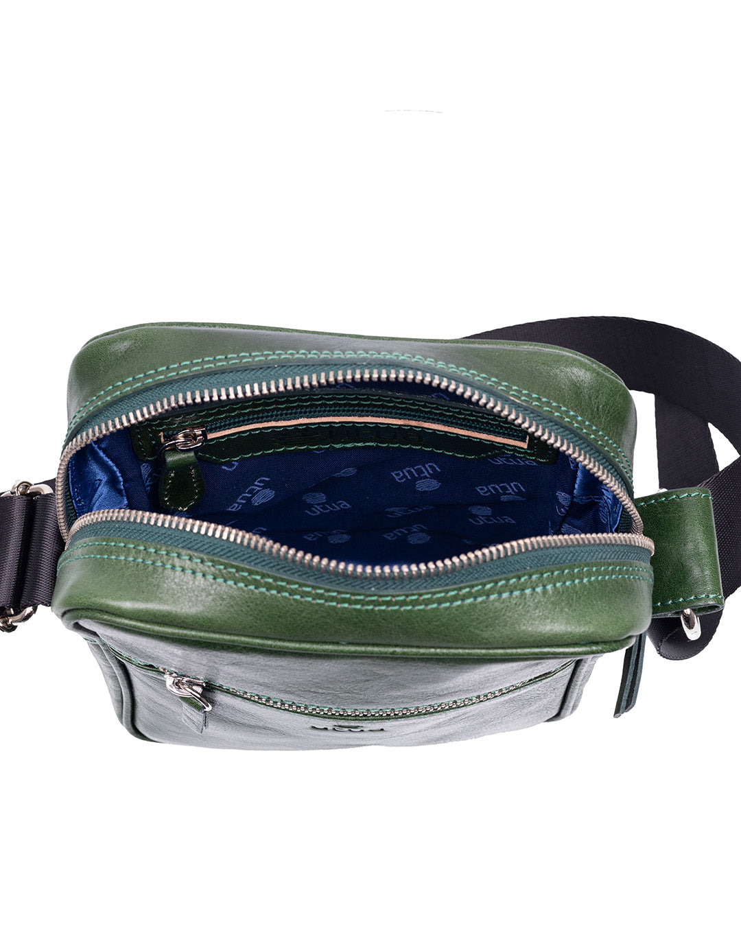 Apollon Exclusive small leather bag, green